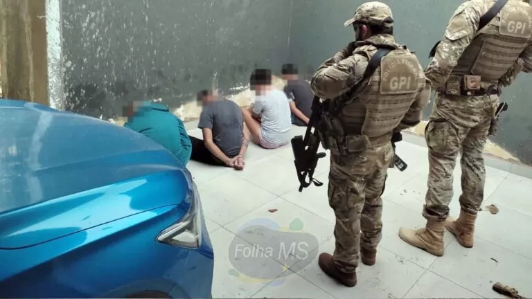 PF desarticula quadrilha que traficava drogas e praticava crimes violentos em Corumbá