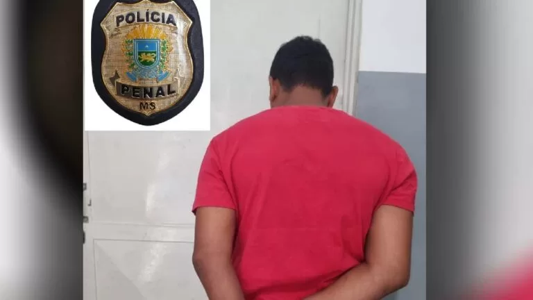 Condenado por roubo e falsidade ideológica é preso pela Polícia Penal em Corumbá