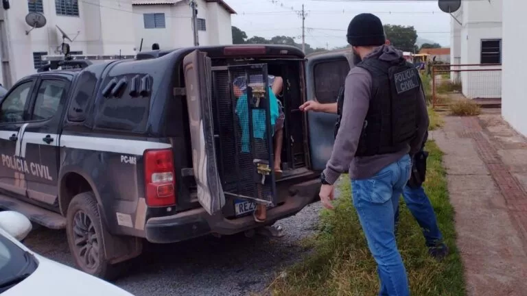 Polícia Civil desarticula organização criminosa e esclarece roubo de caminhonete em Corumbá