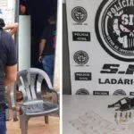 Polícia Civil de Ladário prende homem suspeito de tráfico e posse ilegal de arma de fogo