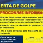 Procon-MS emite alerta sobre mensagens falsas de notificações direcionadas a empresas