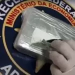 Boliviana é presa pela Receita Federal com mais e 3 Kg de cocaína na fronteira