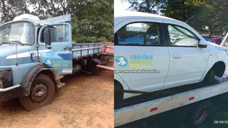Leilão do TJMS tem 11 lotes de veículos apreendidos em ações penais