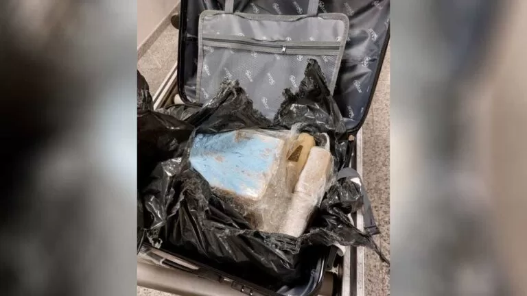 Mulher é presa com 28kg de maconha no aeroporto de Campo Grande