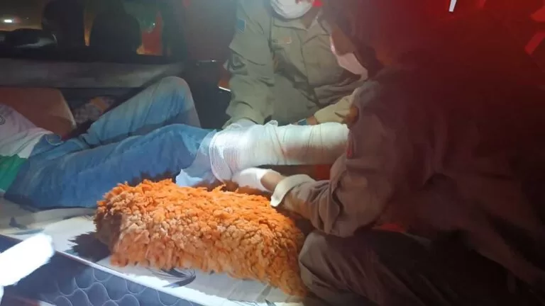 Trabalhador rural é socorrido após ser pisoteado por cavalo em fazenda de Corumbá