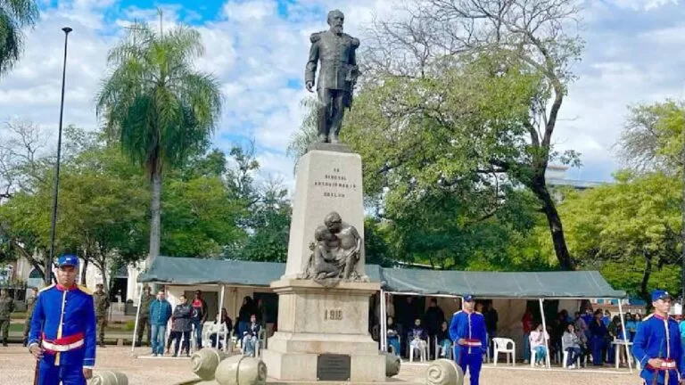 Solenidade no Jardim marca os 156 anos da Retomada de Corumbá