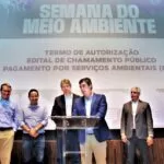 Governador anuncia projeto de recuperação de 1,3 mil hectares da cabeceira do Rio Taquari