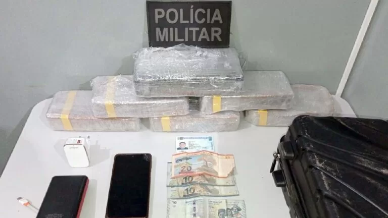 Polícia Militar apreende seis quilos de drogas e prende boliviano em Corumbá
