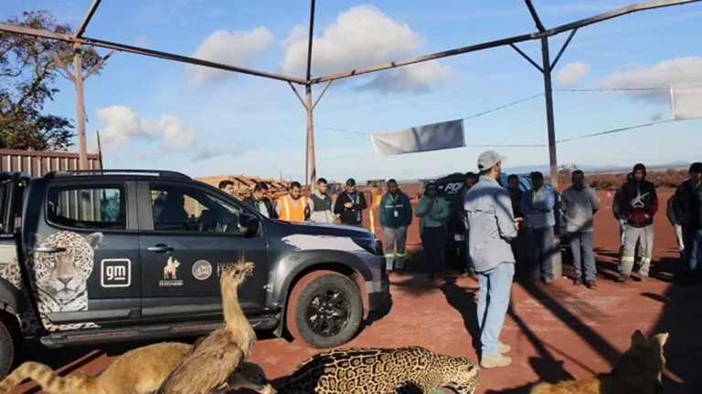 Ação conjunta para mobilizar motoristas de caminhão na prevenção de atropelamentos