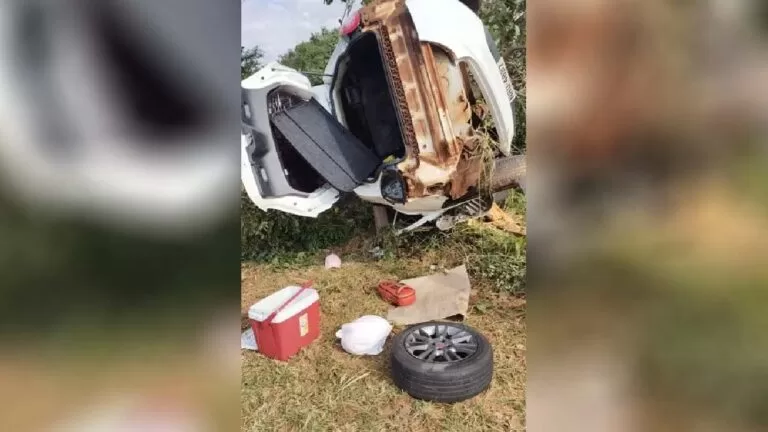 Acidente de carro mata menina de dois anos após festa junina em Aquidauana