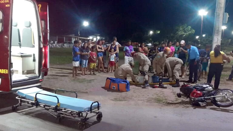 Dois acidentes de trânsito mobilizam equipes do Corpo de Bombeiros de Corumbá