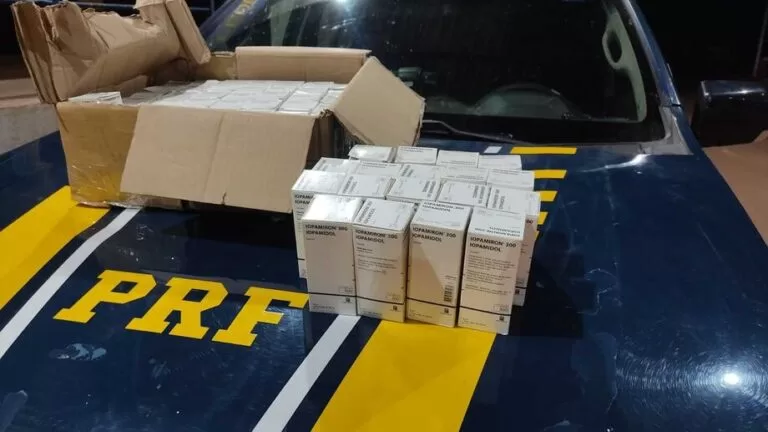 Remédios contrabandeados são apreendidos pela PRF em Miranda