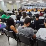 Estudantes do IFMS participam de sessão e fazem reivindicações aos vereadores