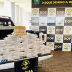 DOF apreende mais de 2,8 milhões em cocaína em abordagem na MS-386