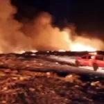 Incêndio atinge lixão e mobiliza equipes do Corpo de Bombeiros em Corumbá