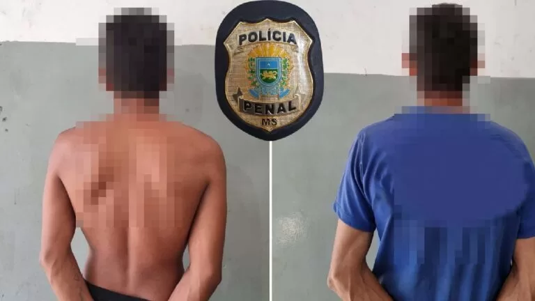 Polícia Penal prende dois foragidos da justiça em Corumbá e Ladário