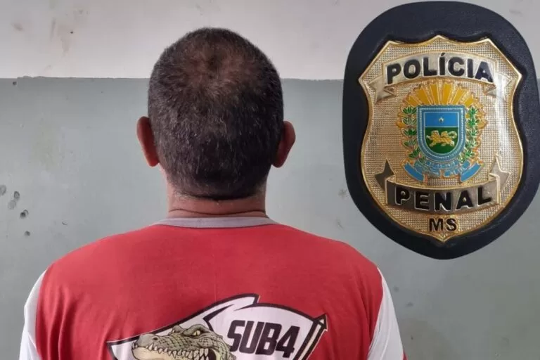Homem desrespeita medida protetiva e acaba preso pela Polícia Penal em Corumbá