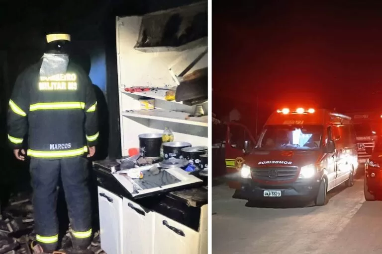 Incêndio destrói casa em Ladário