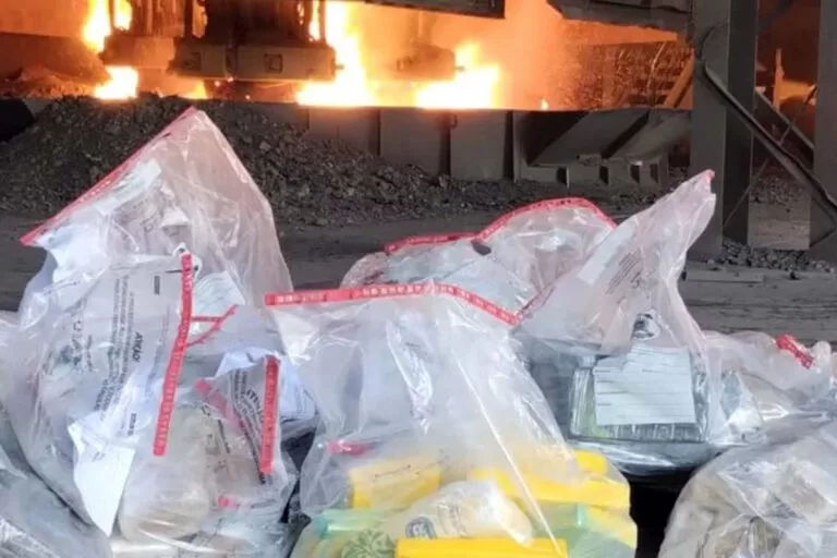 Mais de 200 kg de drogas são incinerados pela Polícia Civil em Corumbá