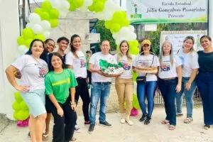 Leia mais sobre o artigo Acolhimento especial marca o início das aulas do JGP em novo espaço provisório