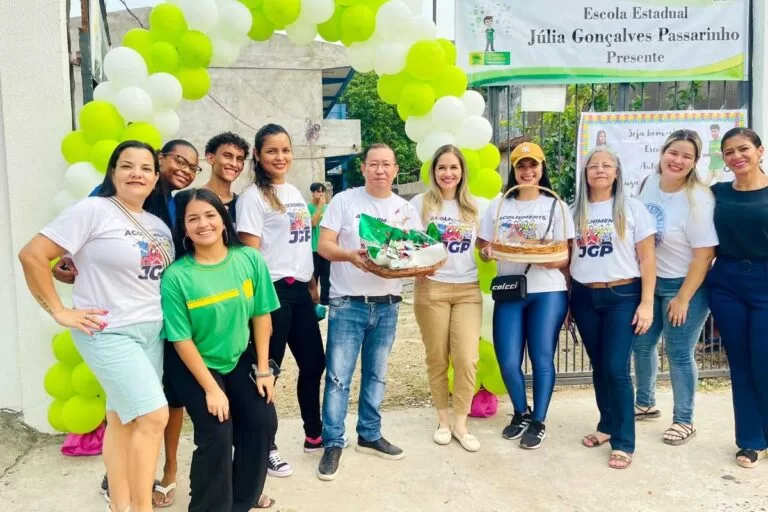Acolhimento especial marca o início das aulas do JGP em novo espaço provisório
