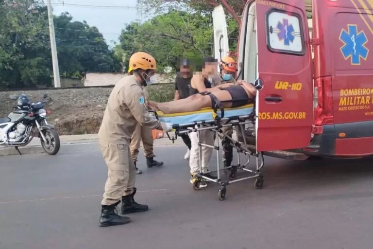 Morre jovem de 21 anos socorrida pelos bombeiros após queda de moto em Corumbá
