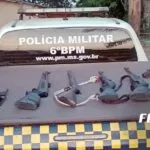 Polícia apreende seis armas de fogo e munições com trio na área rural de Corumbá