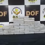 DOF apreende carga milionária de cocaína em tanque de combustível de camionete