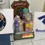 Receita Federal apreende cocaína diluída em cosméticos na fronteira com a Bolívia