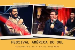 Leia mais sobre o artigo Festival América do Sul terá shows de Amado Batista e Criolo em Corumbá