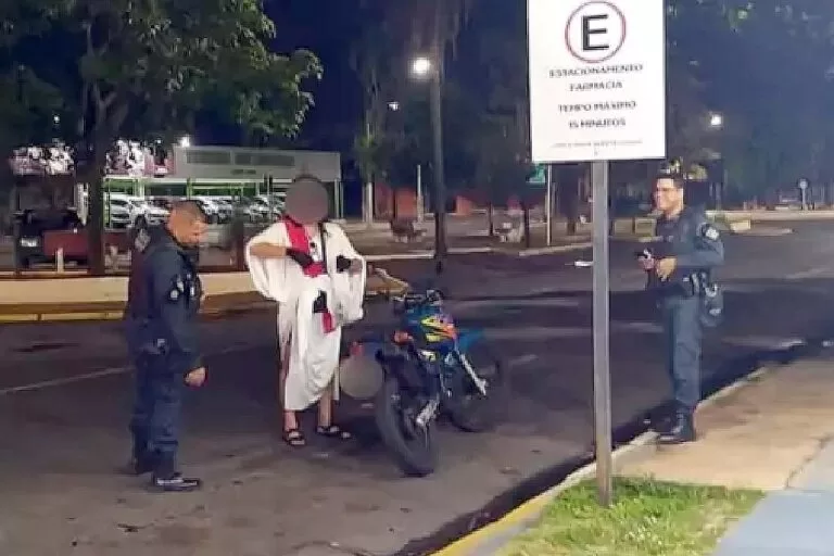 “Jesus Cristo” motociclista