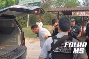 Leia mais sobre o artigo Após dois anos foragido “Lino” é extraditado da Bolívia e entregue à Polícia Federal em Corumbá