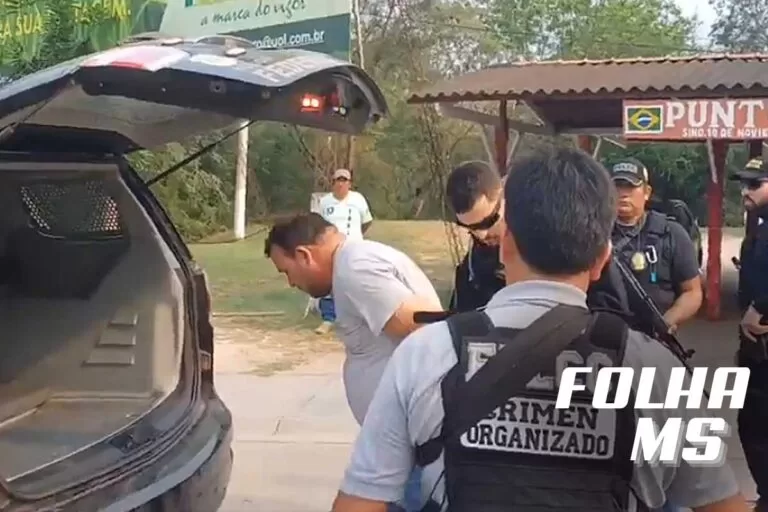 Após dois anos foragido “Lino” é extraditado da Bolívia e entregue à Polícia Federal em Corumbá