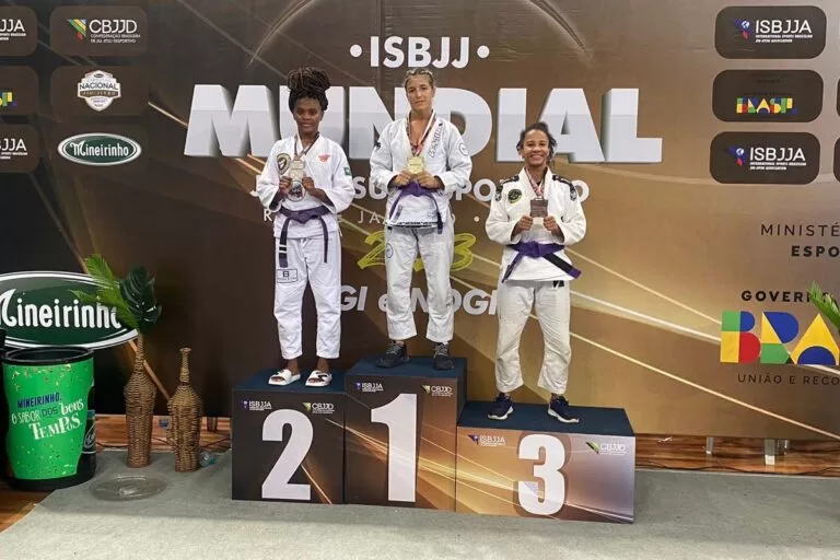 Atletas de Corumbá se destacam em mundial de jiu-jitsu disputado no Rio de Janeiro