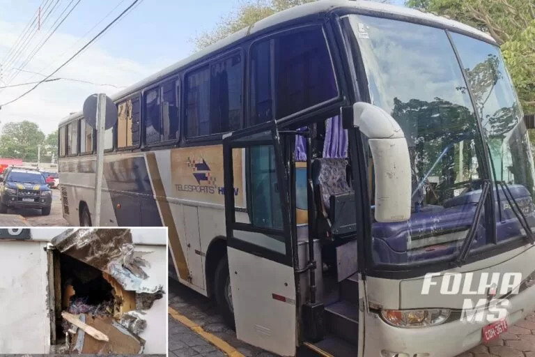 PRF apreende mais de 300 Kg de cocaína em fundo falso de ônibus em Corumbá