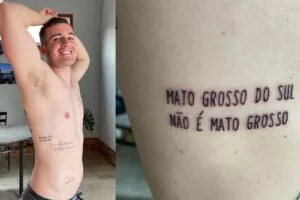 Leia mais sobre o artigo Australiano se mete em treta entre estados e viraliza com tatuagem de frase polêmica