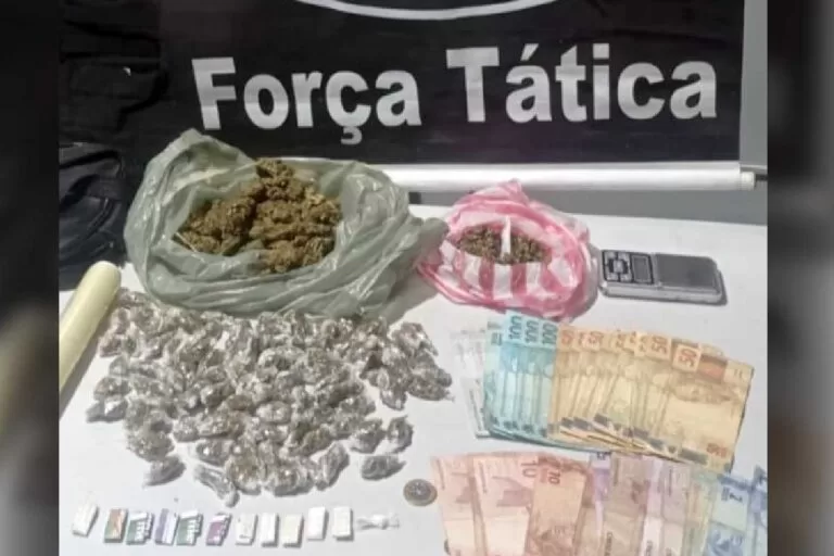 Força Tática prende mulher flagrada com entorpecentes em Corumbá