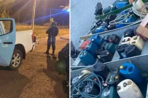 Leia mais sobre o artigo Exército apreende veículo furtado e combustível contrabandeado na fronteira em Corumbá