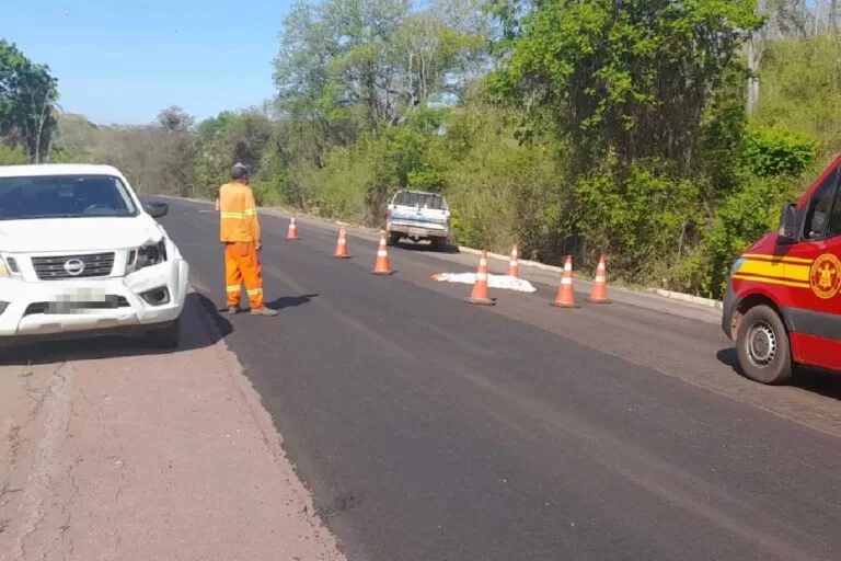 Trabalhador morre atropelado na BR-262 em Corumbá