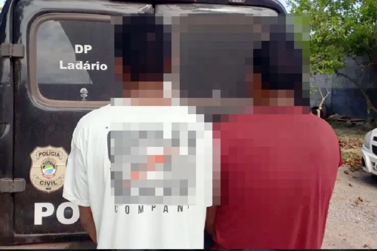 Dois homens são presos por tentativa de homicídio em Ladário