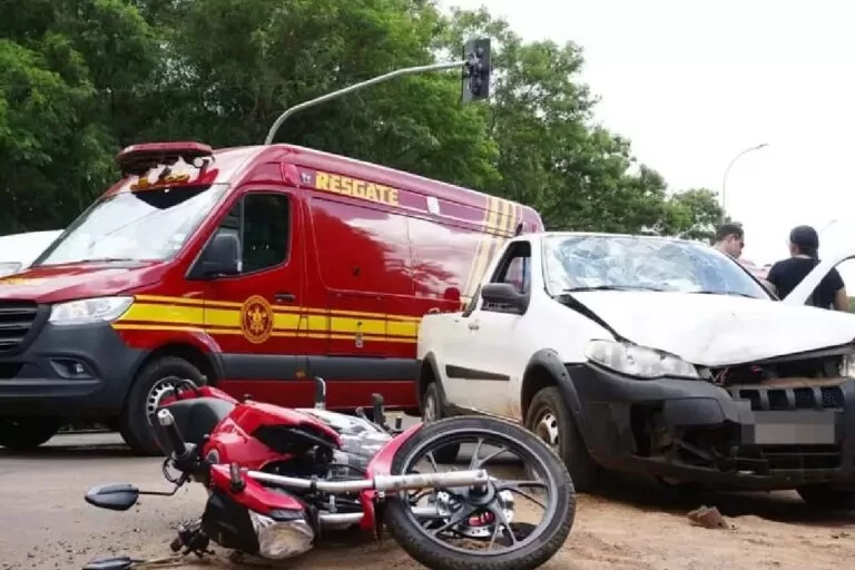Acidente em Campo Grande mata bebê de 7 meses e deixa casal ferido