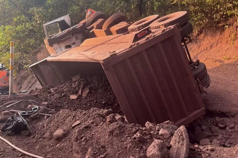 Acidente na Mina do Urucum deixa trabalhador ferido em Corumbá