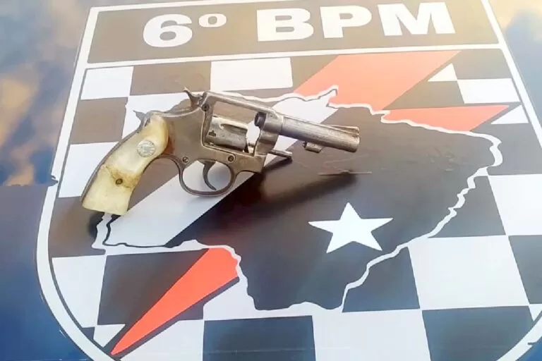 Polícia Militar prende homem que atirou em desafeto com arma emprestada do vizinho