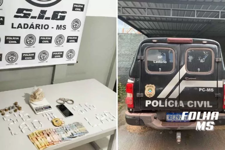 Polícia Civil prende mulher por tráfico e fecha “boca de fumo” em Ladário
