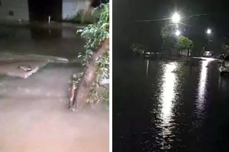 Corumbá registrou mais de 100 mm de chuva em 24 horas