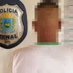 Condenado por tráfico é preso pela Polícia Penal no centro de Corumbá