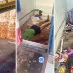 Abandonado antigo mercadão vira abrigo para moradores de rua e usuários de drogas