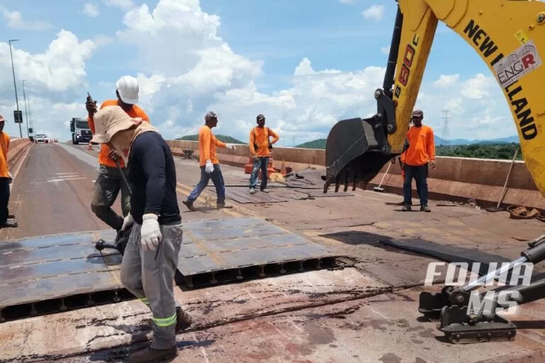 Ponte sobre o Rio Paraguai ficará interditada por 21 horas no próximo sábado