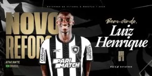 Leia mais sobre o artigo Botafogo confirma contratação de Luiz Henrique, do Betis, da Espanha