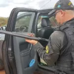 Homem com arma de fogo e munições é preso pelo DOF em Rio Brilhante